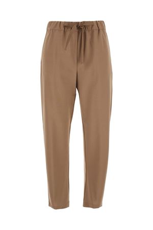 Brown cool wool trousers SEMI COUTURE | Y5WI35V321